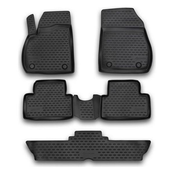 Tappetini In Gomma Novline Per Opel Zafira C 2012-2019 (7 Posti)-image