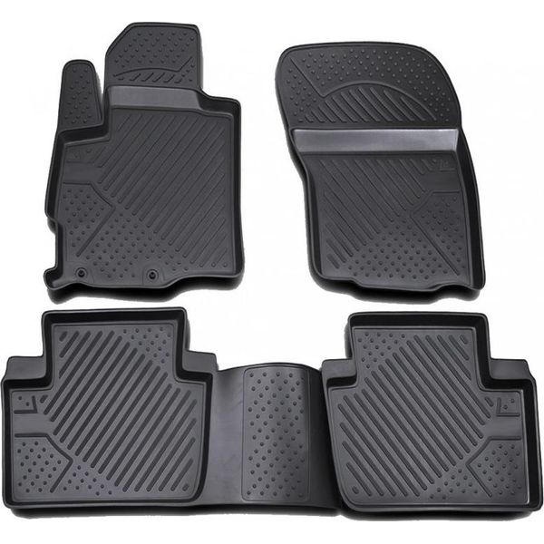Tappetini Auto In Gomma Novline Peugeot 4007 2007-2012-image