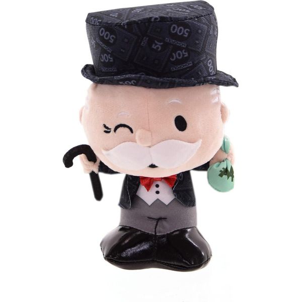 Mr Monopoly Peluche 19 Cm - Edizione 85° Anniversario Bambola Giocattolo Di Peluche-image
