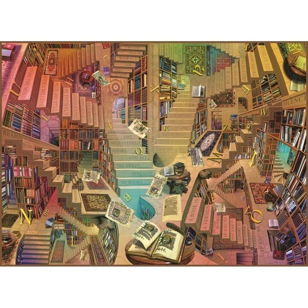 Biblioteca Di Puzzle Anatolici 1000 Pezzi-image