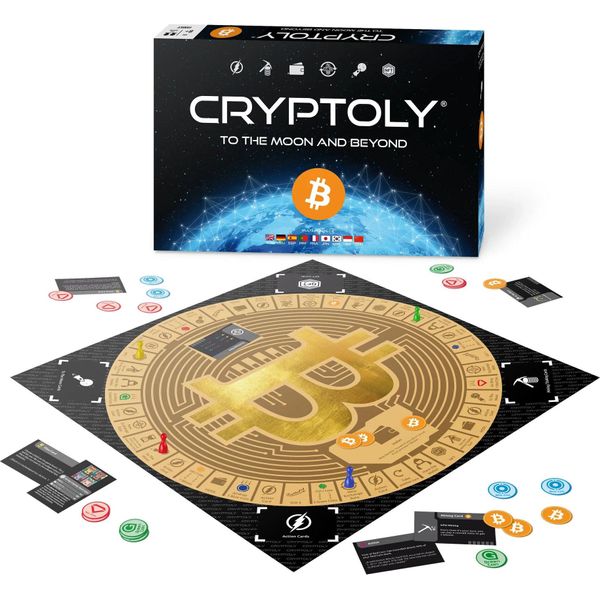 Cryptoly - Il Gioco Di Strategia Per Tutta La Famiglia! Versione Inglese Per 2-6 Giocatori Dagli 8 Anni In Su-image