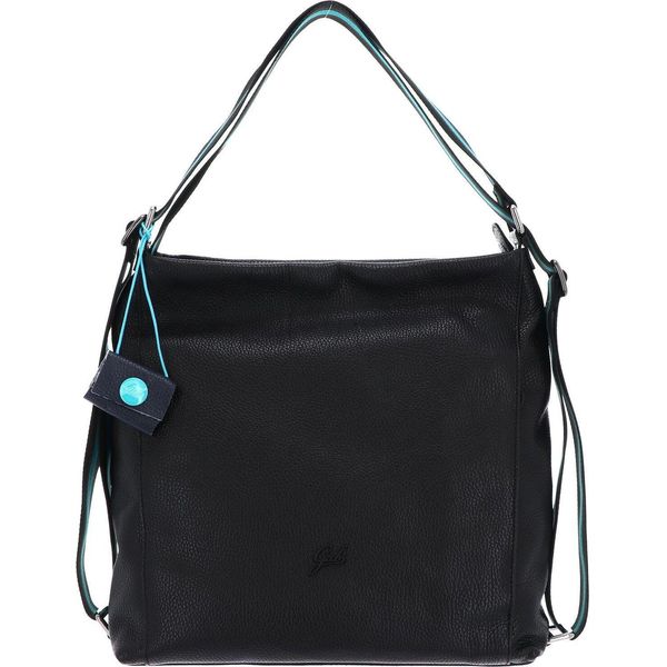 Gabs Pelle Borsa A Tracolla Zaino Aissa Tg Bull Black Shoulder Bag Black Nero-image