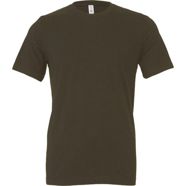 Bella + Canvas - T-Shirt Unisex Uomo/Donna A Manica Corta BC5391 (S) (Verde Militare)-image