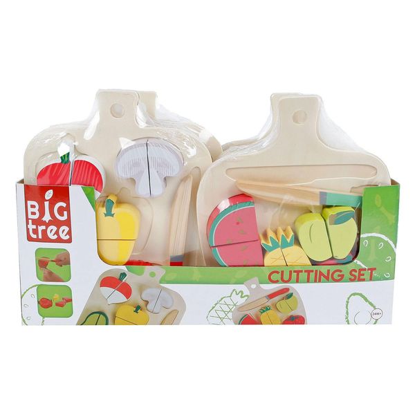 Set Da Taglio Bigtree In Legno 12 Pezzi-image