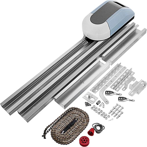 Vevor Apriporta Per Garage 220 V Ac Apriporta Garage 15 M² Area Applicabile Apriporta Per Garage Con Telecomando 1000 N Forza Di Trazione E Spinta 60 Db Rumore Di Funzionamento 120 Mm Al Secondo Velocità Di Marcia-image