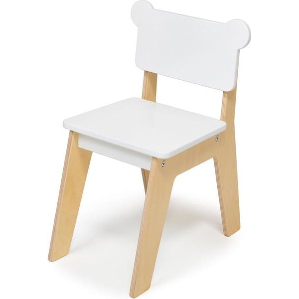 Sedia Per Bambini Mentari Orso - Sedia In Legno Per Cameretta Multicolore-image