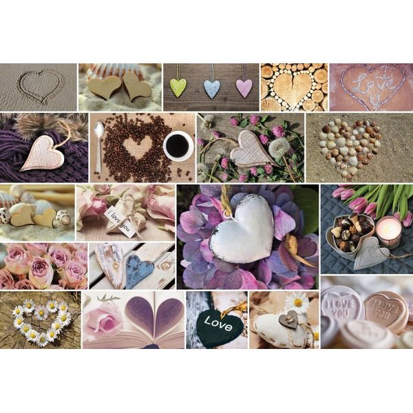Grafika Puzzle Collage - Ti Amo - Puzzle Da 1000 Pezzi-image