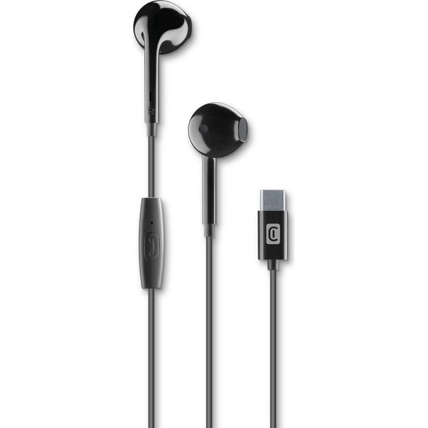 Cellularline Aucapsuletypeck Cuffie E Auricolari Cablati In Ear Per Chiamate/Musica Usb Type-C Nero-image