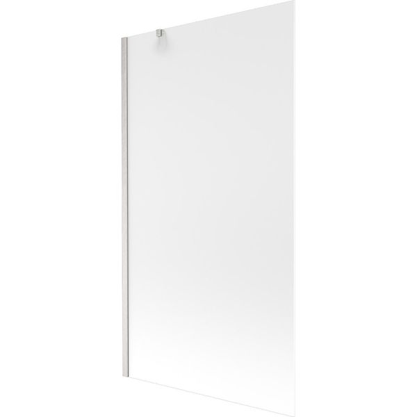Mexen Next Paratia Per Vasca Da Bagno A 1 Anta 100 X 150 Cm, Smerigliato, Nichel Spazzolato - 895-100-000-00-30-97-image