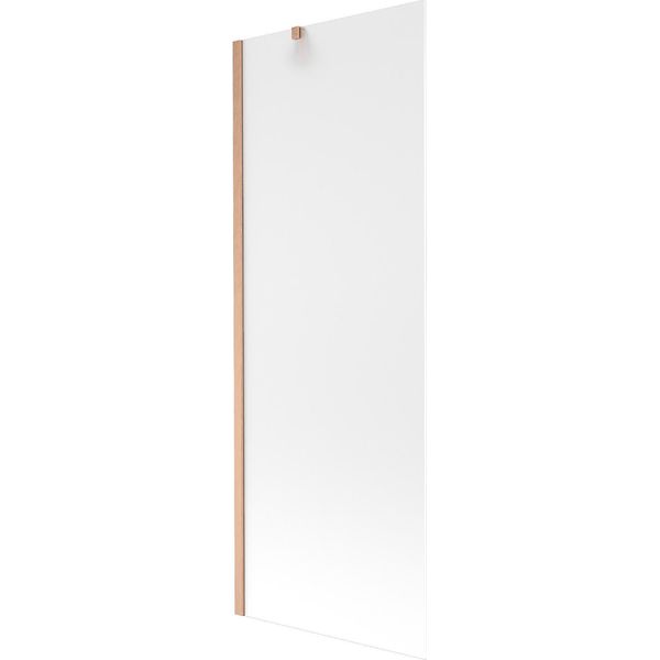 Mexen Next Paratia Per Vasca Da Bagno 1 Anta 70 X 150 Cm, Smerigliata, Rame Spazzolato - 895-070-000-00-30-65-image