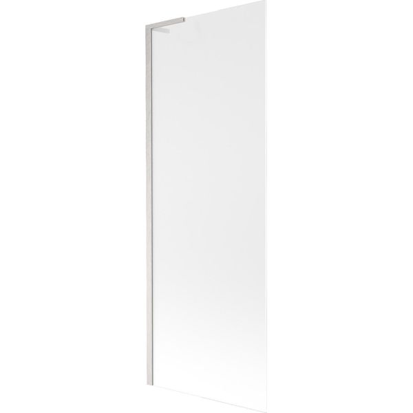 Mexen Next L Paratia Per Vasca Da Bagno 1 Anta 70 X 150 Cm, Ghiaccio, Nichel Spazzolato - 895-070-000-03-30-97-image