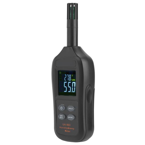 UA963 Misuratore Digitale Di Temperatura E Umidità, Termometro E Igrometro Con Punto Di Rugiada E Temperatura Del Bulbo Umido-image