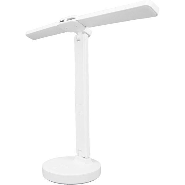 Lampada Da Scrivania Regolabile E Pieghevole, Lampada Da Scrivania A Doppio Braccio Oscillante, Lampada Da Scrivania A Doppio Braccio Oscillante A Led, Lampada Da Lettura A Doppio Braccio Oscillante, Lampada Da Scrivania A Doppio Braccio Oscillante Dimmerabile, Lampada Da Scrivania A Doppio Braccio Oscillante Pieghevole-image