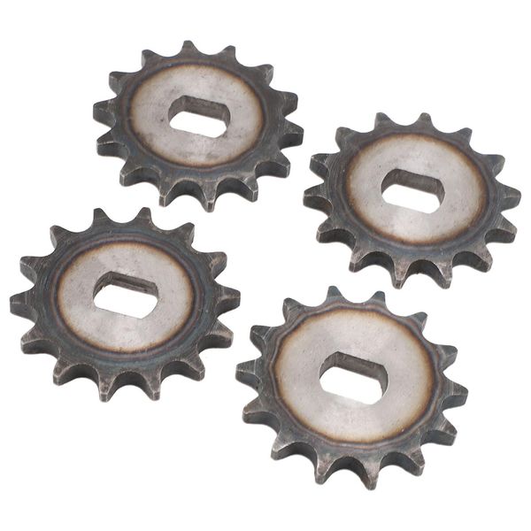 14T Catena Pignone, 428 14T Pignone, 12X17Mm Catena Pignone, Pignone Motore Scooter Elettrico, Pignone Scooter Elettrico Per MY1020 Motore, H Pignone In Acciaio Foro, 12X17Mm 428 14T Catena Pignone-image