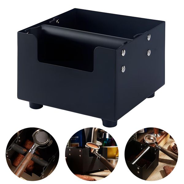 Knock Box, Knock Box Espresso, Knock Box Espresso, Knock Box Caffè, Accessori Espresso, Accessori Macchina Espresso, Strumenti Barista, Accessori Caffè, Coffee Essentials, Contenitore Per Fondi Di Caffè-image