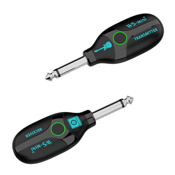 Sistema Wireless Per Chitarra, Ricevitore Trasmettitore Wireless Per Chitarra, Sistema Wireless Per Chitarra, Accessori Per Chitarra, Chitarra Wireless, Ricevitore Trasmettitore, Set Ricevitore Trasmettitore Wireless Per Chitarra-image