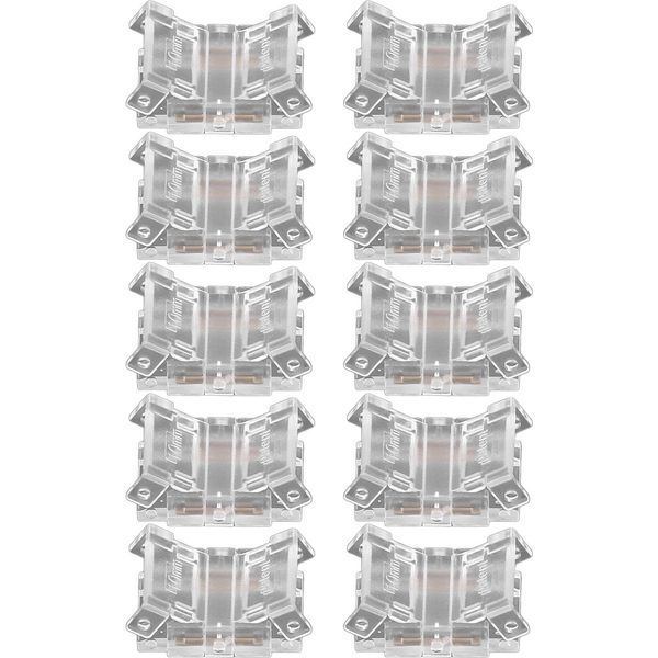 Connettori Per Strisce Led, Connettori Per Strisce Led Cob, Connettori Led Per Luci A Striscia, Connettori Per Luci A Striscia Led, Connettore Per Strisce Led A 2 Pin, Connettore Per Strisce Led Da 10 Mm-image