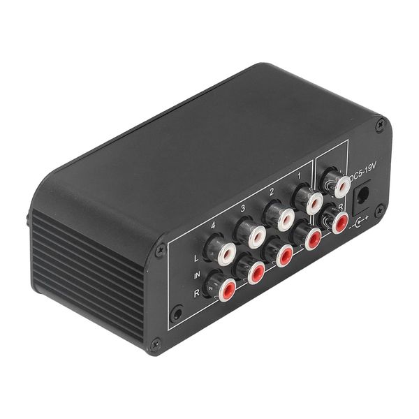 Mixer Audio Stereo, Mixer Stereo, Mixer Audio, Mixer Di Linea A 4 Canali, Mini Mixer Stereo, Amplificatore Per Cuffie-image