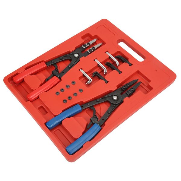 Pinza Per Anelli A Scatto, Set Di Pinze Per Anelli A Scatto, Pinza Per Anelli A Scatto Per Impieghi Gravosi, Set Di Pinze Per Anelli A Scatto, Pinza Per Anelli A Scatto Esterni, Pinza Per Anelli A Scatto Interni-image