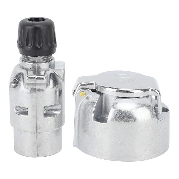 Kit Di Prese Per Rimorchio, Connettore Di Cablaggio Per Rimorchio, Set Di Prese Per Rimorchio A 7 Pin, Adattatore Del Connettore Della Presa Per Rimorchio, Adattatore Del Connettore Di Cablaggio Per Rimorchio, Adattatore Della Spina Per Rimorchio-image