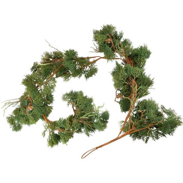 Ghirlanda Di Abete Artificiale Per Decorazioni Natalizie E Invernali-image