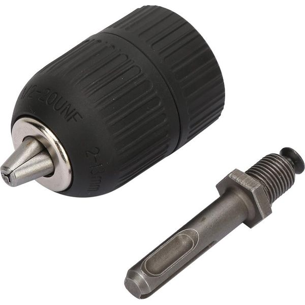 Mandrino Senza Chiave Sds, Mandrino Senza Chiave, Mandrino Senza Chiave Con Adattatore Sds, Mandrino Per Trapano, Mandrino Senza Chiave 1/2-20UNF-image