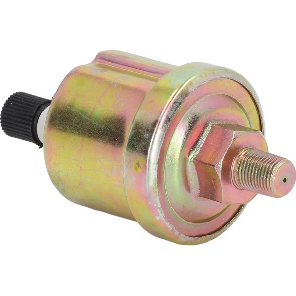 Sensore Di Pressione Dell'olio Sensore Di Pressione Dell'olio Del Generatore Stabile In Lega Di Alluminio Per Vdo 1/8 Npt 0?10Bar Finitura Lucida Doppia Testa-image