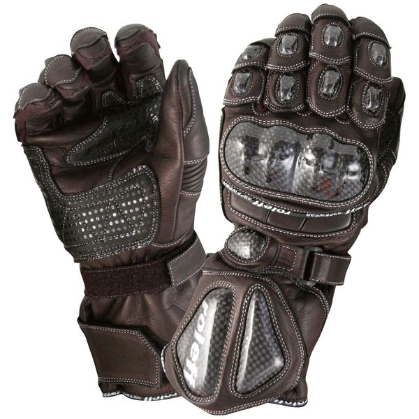 Motorradhandschuhe Roleff "Ro 67" Gr. S, Schwarz, Handschuhe, S, Obermaterial: 90% Rindsleder, 10% Nylon. Innenfutter: 100% Polyester, Winddicht, Wasserdicht-image
