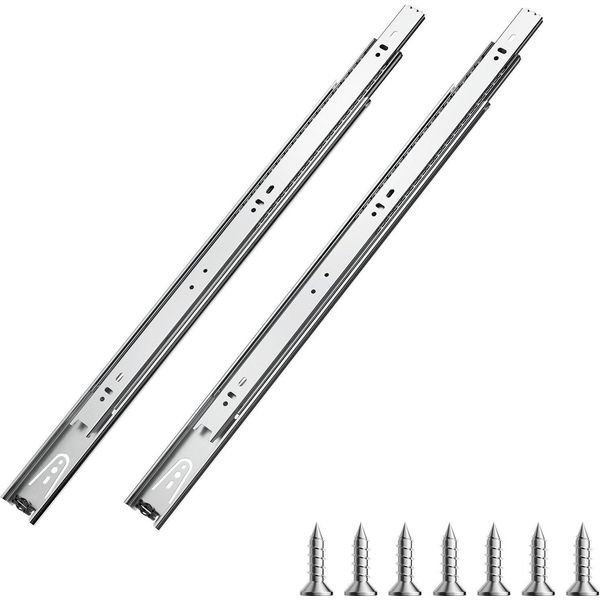 Guide Per Cassetti Guide Per Cassetti Con Montaggio Laterale 50Cm 10 Coppie 45Kg-image