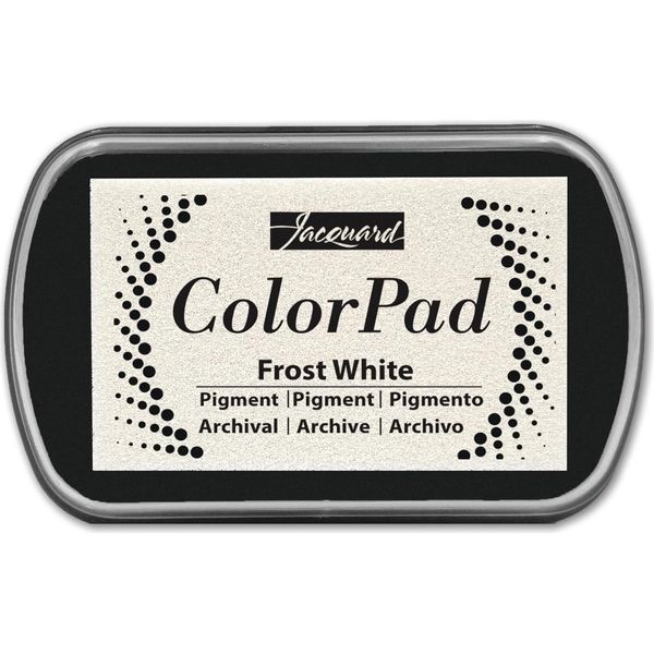 Tampone D'inchiostro Jacquard Frost White Pigment Per Il Crafting E La Pittura-image