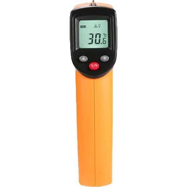 Pistola Di Misurazione Della Temperatura Posizionamento Laser Senza Contatto Termometro Portatile A Infrarossi Di Alta Precisione-image