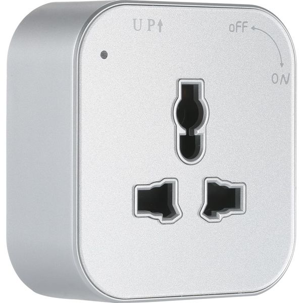 Prese Universali A 3 Pin Per Binari Presa Di Corrente Per Binari Versatile Presa Elettrica Mobile Per Binari Adattatore Di Corrente Per Binari-image