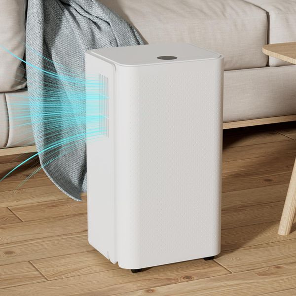 Jayseuw Deumidificatore 16L/Giorno, Deumidificatore Per Ambienti 38Db, Deumidificatore D'aria Con Serbatoio Dell'acqua Da 2L E Timer 24H Deumidificatore, Deumidificatore-image