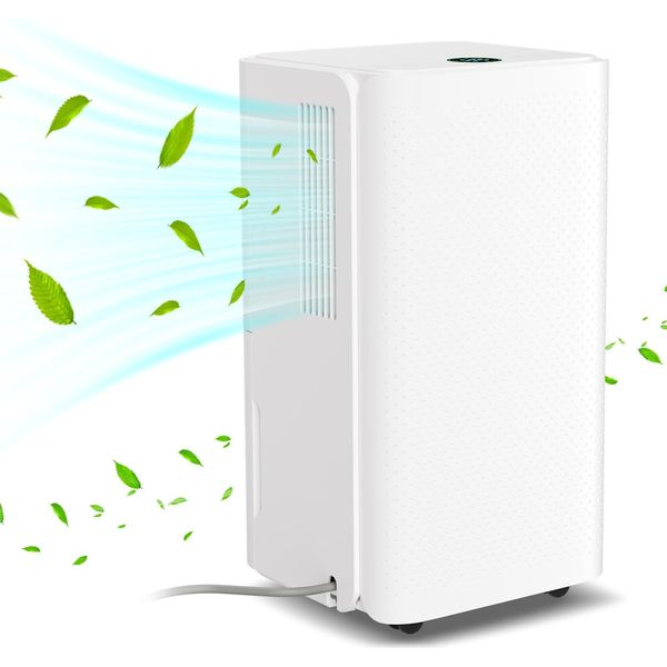 Aopunly Deumidificatore Deumidifica 16L/Giorno 20-25M³ - 2L - Timer, Deumidificatore Per Ambienti | Deumidificatore-image