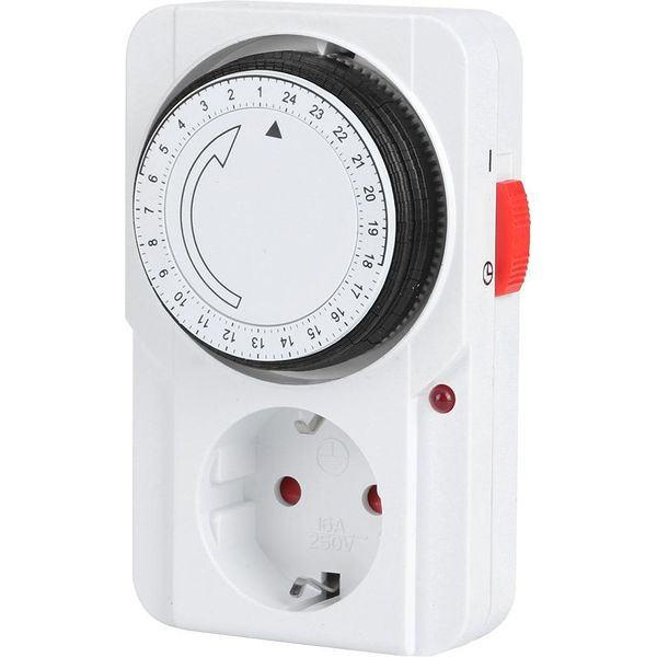 Timer Presa Di Corrente Per Interni Timer Meccanico 24 Ore Per Presa Di Corrente Strumento Di Sicurezza Per La Casa-image