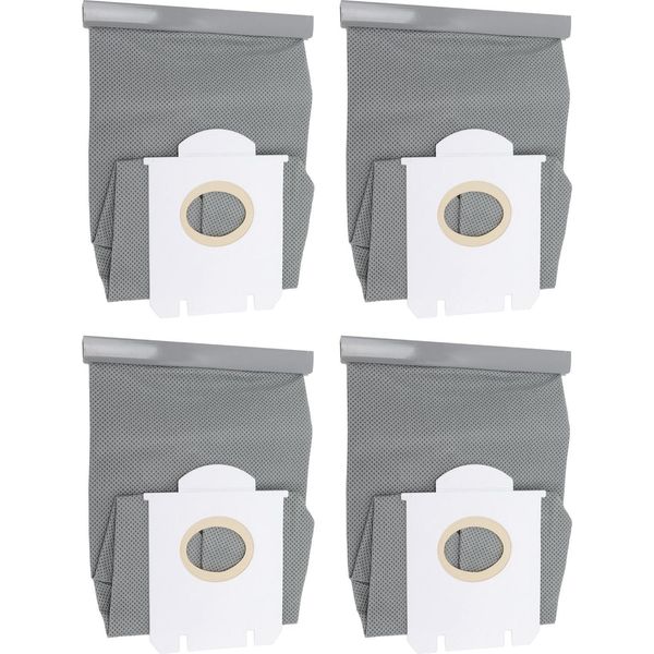 4 Pezzi Sacchetto Di Ricambio Per Aspirapolvere Sacchetto Di Raccolta In Tessuto Non Tessuto Per Philips FC9071 FC8134 FC8613 FC8614-image