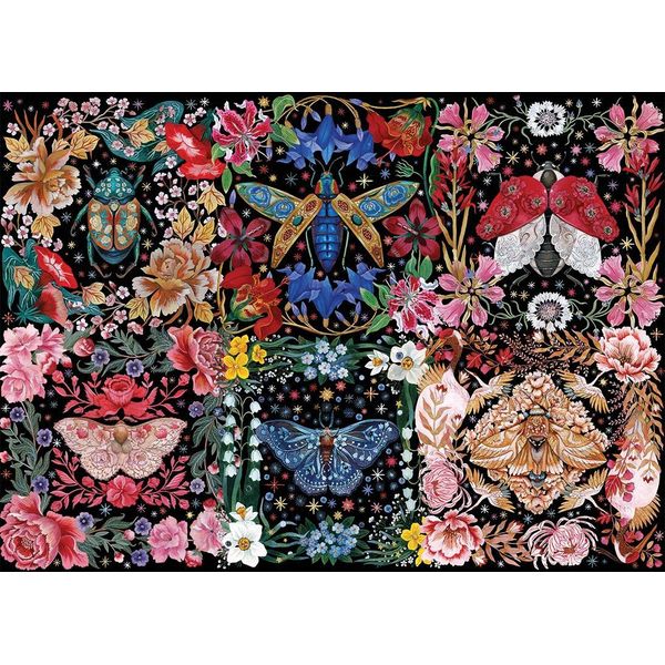Gibsons Puzzle Blooming Beetles - 1000 Teile Puzzlespaß-image