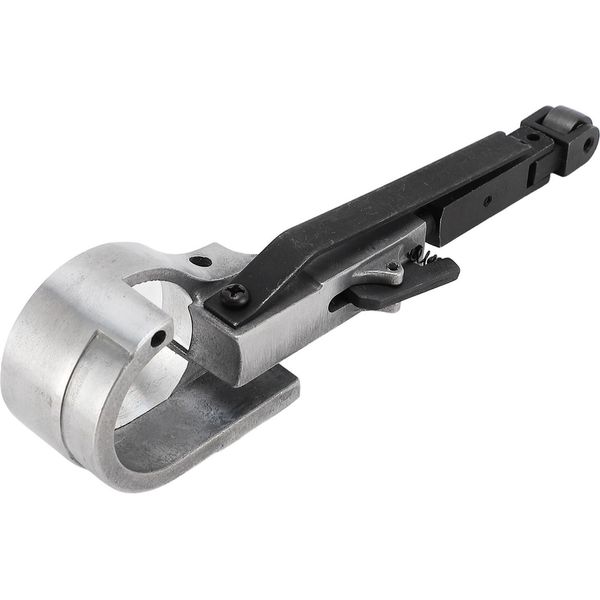 Staffa Per Levigatrice A Nastro Da 10 Mm In Acciaio Smerigliatrice Angolare Modificata Adattatore Per Macchina A Nastro Di Sabbia Per La Levigatura Di Lucidatura Finitura-image
