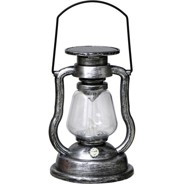 Luce Di Candela A Energia Solare Appesa Led Lampada Ad Olio Tremolante Senza Fiamma Lanterna Solare Illuminazione Esterna Appesa Per Patio Giardino Cortile Tenda-image