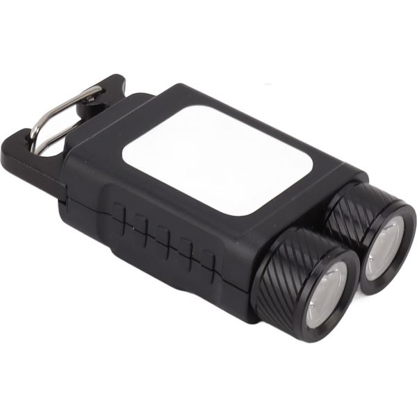 Torcia Led Portachiavi 800LM Usb Ricaricabile Portatile Mini Portachiavi Luce Da Lavoro Torcia Tascabile Per Campeggio Escursionismo Pesca-image