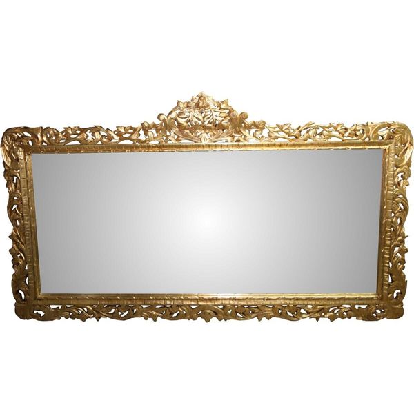 Casa Padrino Specchio Da Parete Barocco Oro 207 X H. 120 Cm - Specchio Barocco - Edizione Limitata-image