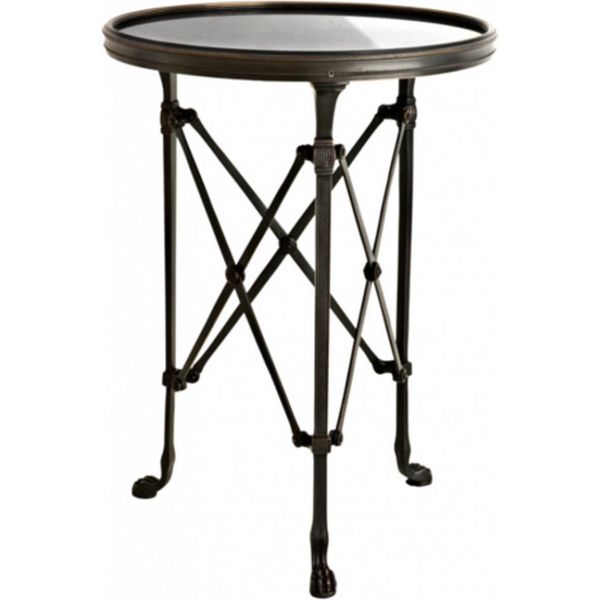 Casa Padrino Tavolino Di Design Art DéCo Antracite 42 X H. 55 Cm - Tavolino-image