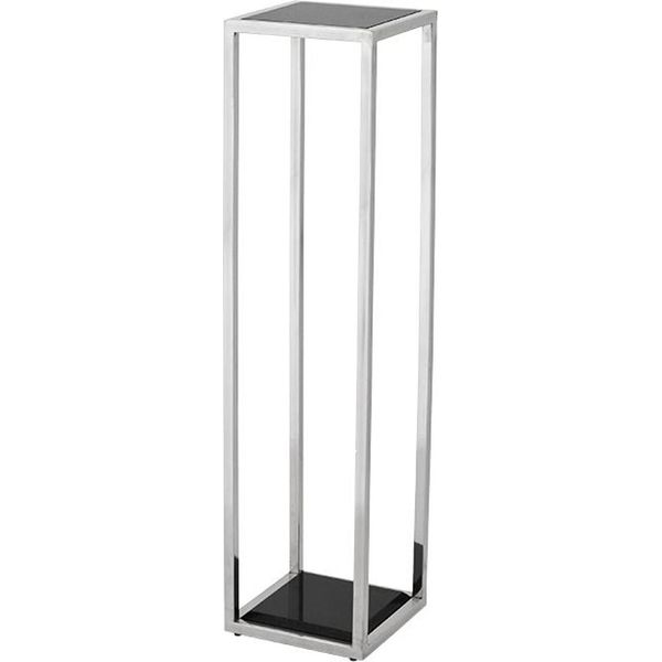 Casa Padrino Tavolino Argento 25 X 25 X H. 100 Cm - Mobili Da Tavolo Di Design-image