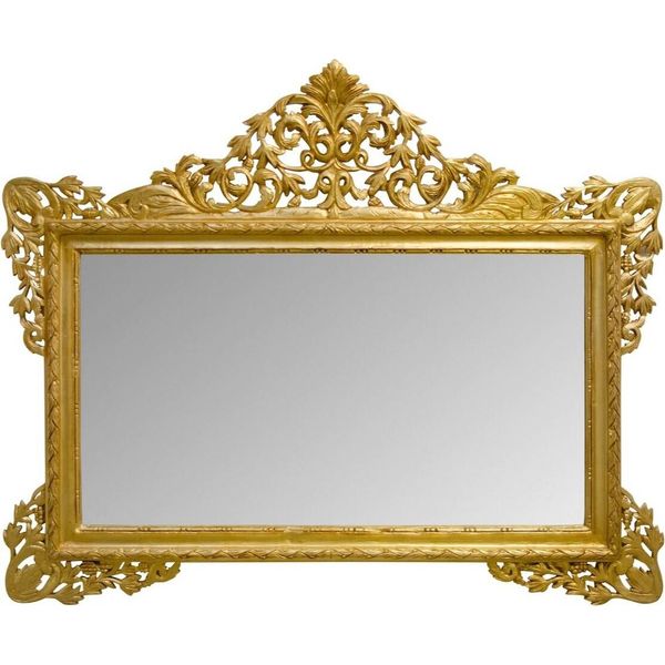 Casa Padrino Specchio Da Parete In Stile Antico Oro 190 X H. 155 Cm - Edizione Limitata-image