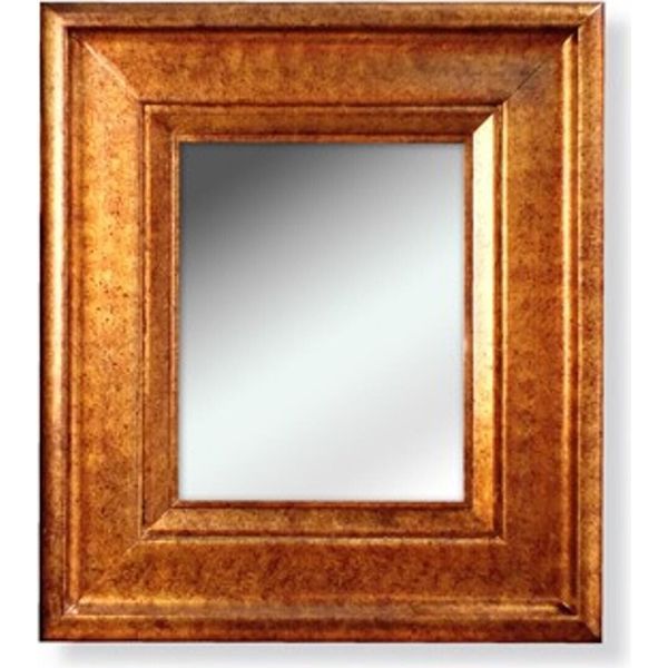 Casa Padrino Specchio Da Parete In Stile Antico Oro Antico L.40 X H.50 Cm - Mobili Da Salotto Barocchi-image