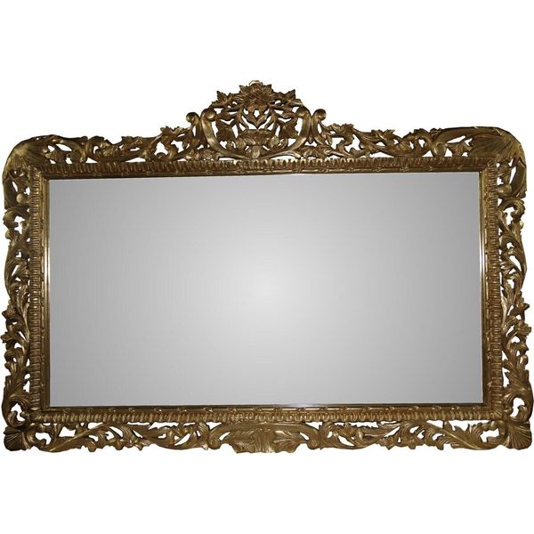 Casa Padrino Specchio Barocco Oro Fatto A Mano 168 X 116 Cm - Specchio Di Legno - Mobili Barocchi-image