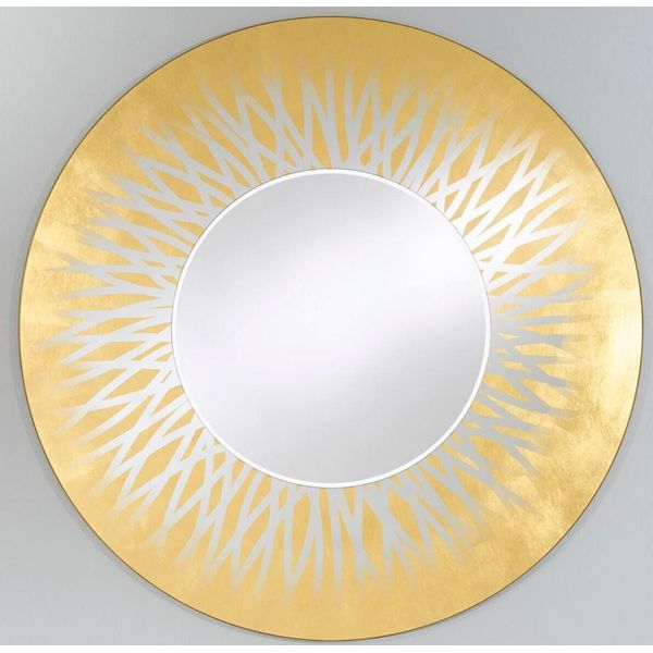 Casa Padrino Specchio Da Salotto Di Design / Specchio Da Parete Oro Ø 105 Cm - Luxury Collection-image