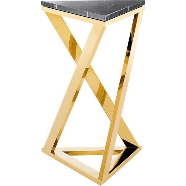 Tavolino Di Design Casa Padrino Oro 43 X 37 X H. 65,5 Cm - Edizione Limitata-image