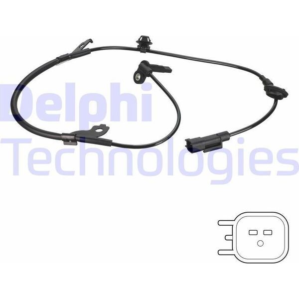 Sensore Abs Delphi Velocità Ruota Anteriore Sinistra Per Mitsubishi Asx (Gaw) SS20437-image