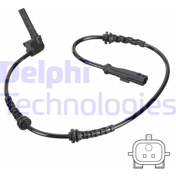 Sensore Abs Delphi Velocità Ruota Anteriore Per Renault Megane Iv Grandtour (K9A/M/N) SS20820-image
